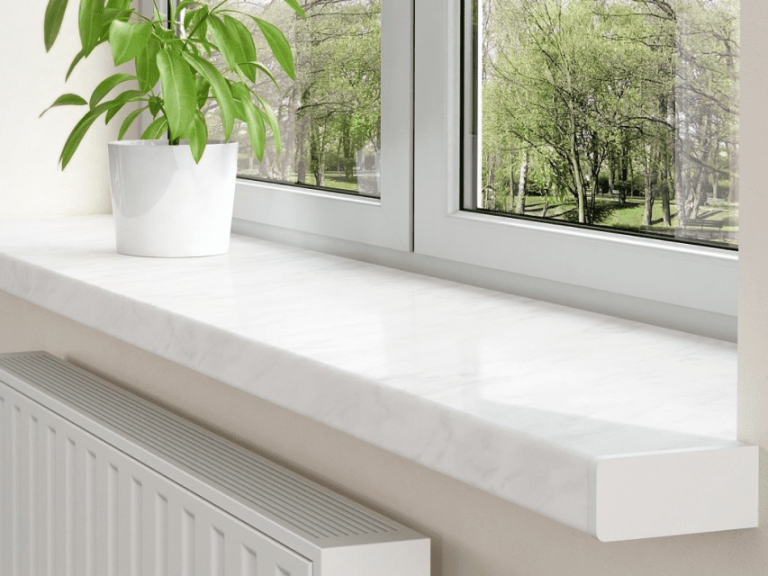 Установка пластикового подоконника от Экипаж.